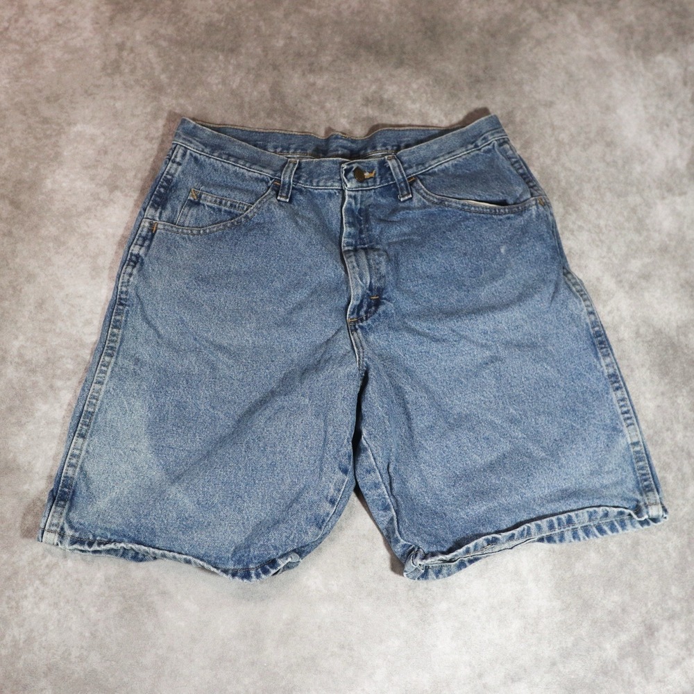 Vintage Wranglers Loose Fit Denim Shorts Medium Wash